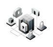 blocks-lock-b&w